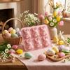 Cute Easter Bunny Silicone Mold – 6-Cavity 3D Ice Cube and Dessert Mold for Chocolate, Food-Grade Confectionery, and Cakes (3-Piece Set)