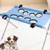 Adjustable Pet Grooming Hammock Support Frame Pet Bathing Rack Pet Restraint Station  Pet Care
