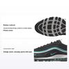 Мужские кроссовки Air Max 97 SE XXXV черные спортивные-бирюзовые Summit-белые DN1893-001