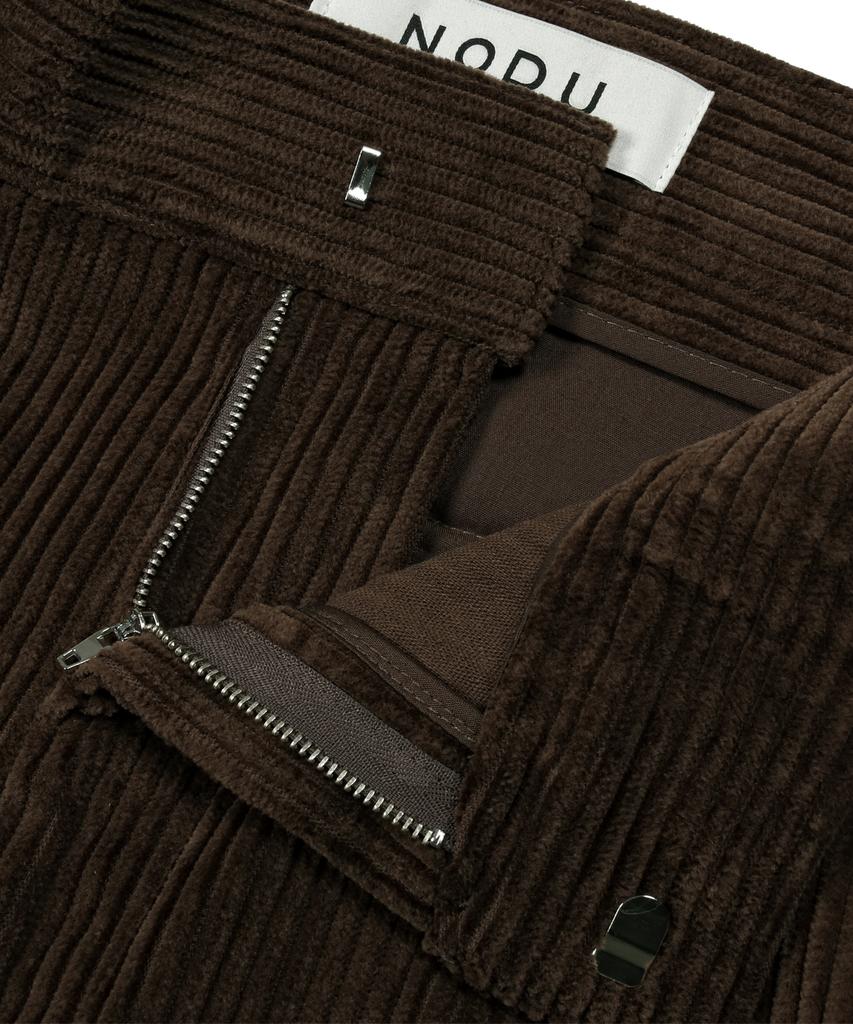 NODU Corduroy Pants [Brown]