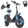 Toofly GQ8 Multi Terrain Electric Scooter 48V15AH Battery 250W Motor 14 Inch Road Tire City Outdoor Adult Folding EScooter
