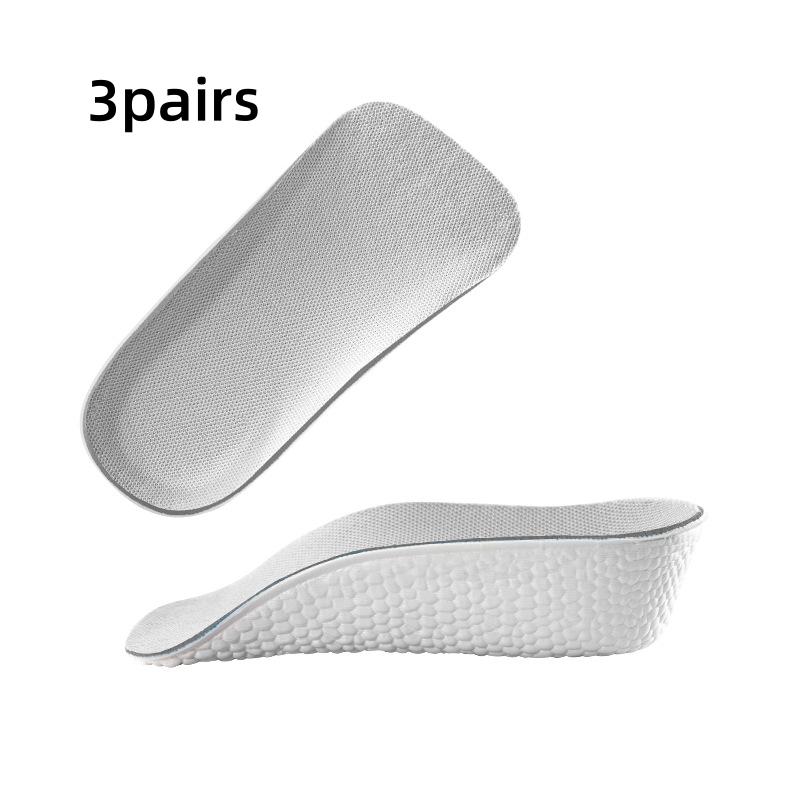 3/1 Pairs Package Enhanced Ventilation Unisex Heel Lift Inserts Insole Height To Increase Insole