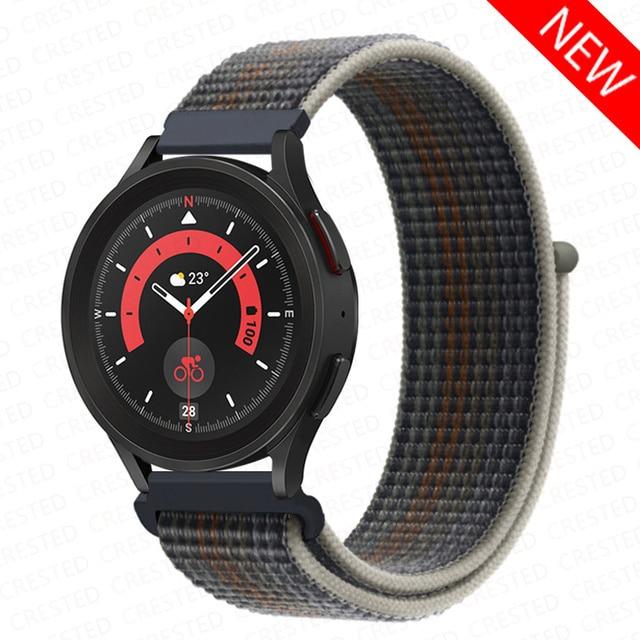Band For Samsung Galaxy Watch 4 3 Classic 5 Pro Active 2/Gear S3 Nylon Loop Correa Bracelet Huawei Watch GT 2 3 Strap 22mm 20mm