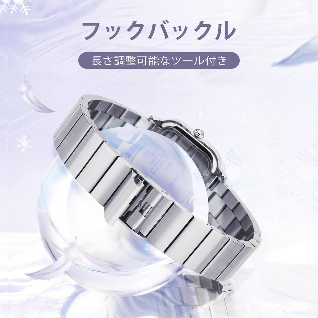 Аналоговые кварцевые часы из нержавеющей стали, водонепроницаемые, тонкие, для ежедневного ношения, женские часы, дисплей, ремешок, тонкие, стильные, часы, простые, женские,