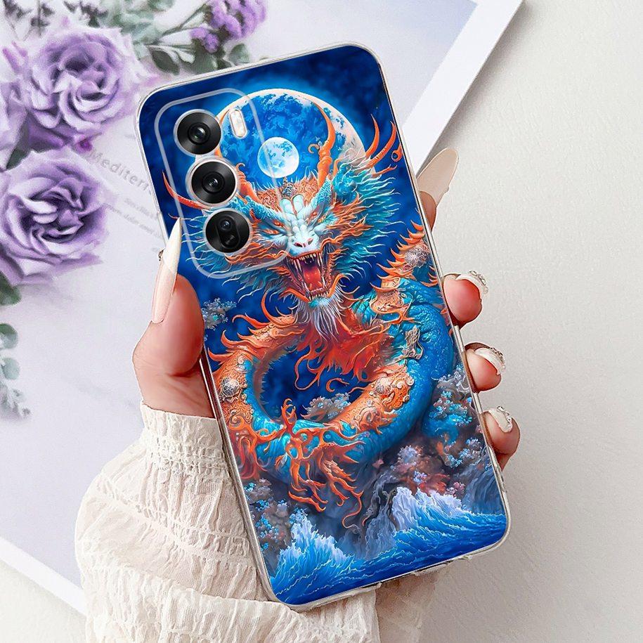 For OPPO Reno12 Pro 5G Case CPH2629 Cover Transparent Silicone Fashion Butterfly Soft Case For Reno 12 CPH2625 Reno 12Pro Fundas