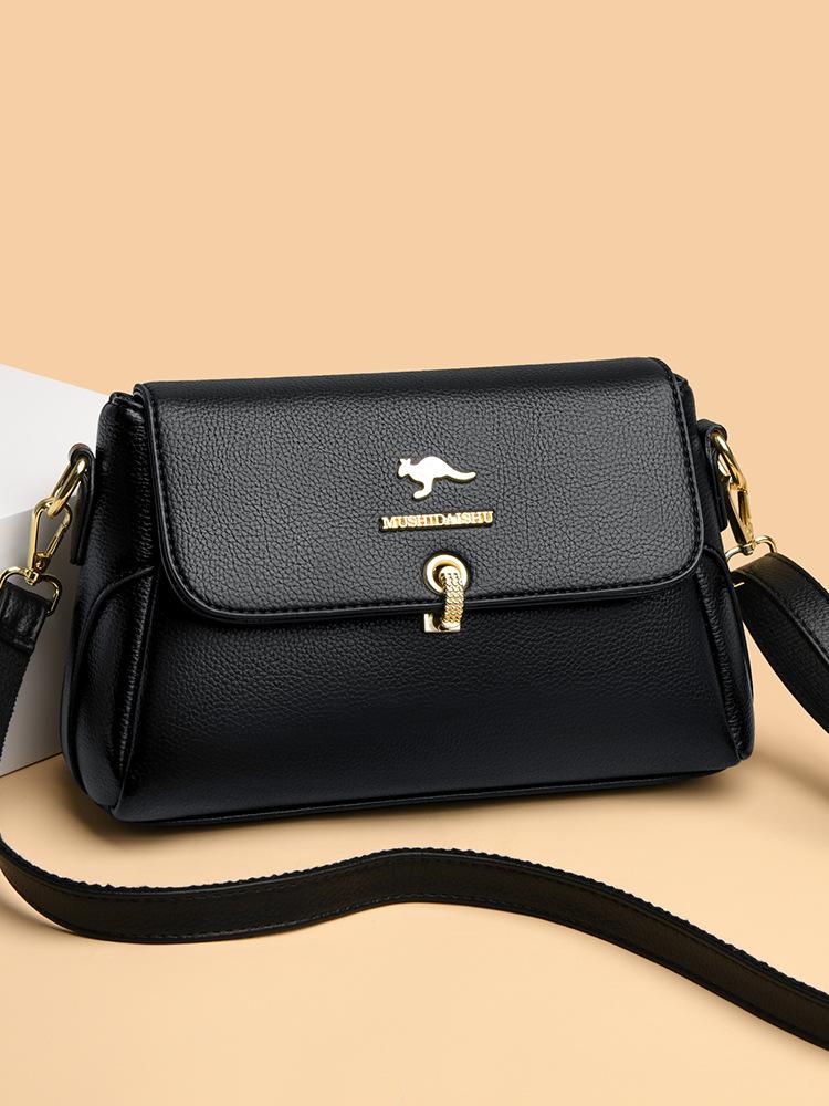 Fashion Mom Simple Shoulder Bag Multifunctional Large Capacity Crossbody Underarm Bag