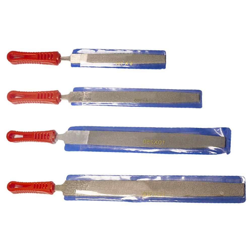 6-12 дюймов алмазный игольчатый плоский напильник 150 зернистость шлифовальные ручные напильники рабочие инструменты для камня стекла металла резьба по дереву инструмент