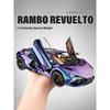 1/24 Lamborghini Revuelto литая модель автомобиля из сплава металла со звуком и светом детские игрушки коллекционирование хобби подарки для мальчиков подарок