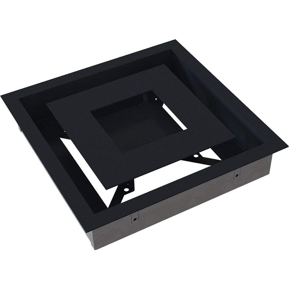Крышка вентиляционная WIND 22x22 графит