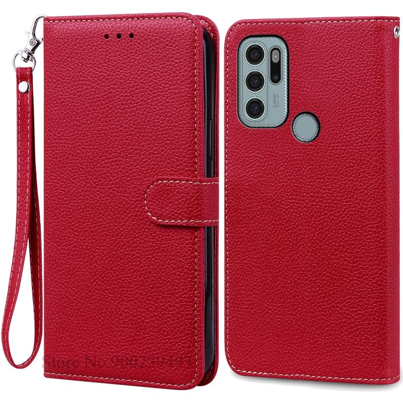 Чехол G60/G60S для Motorola G60, кожаный чехол-кошелек, откидная крышка для Moto G60s, чехол для телефона Motorola G60S, чехол-книжка, чехол Fundas
