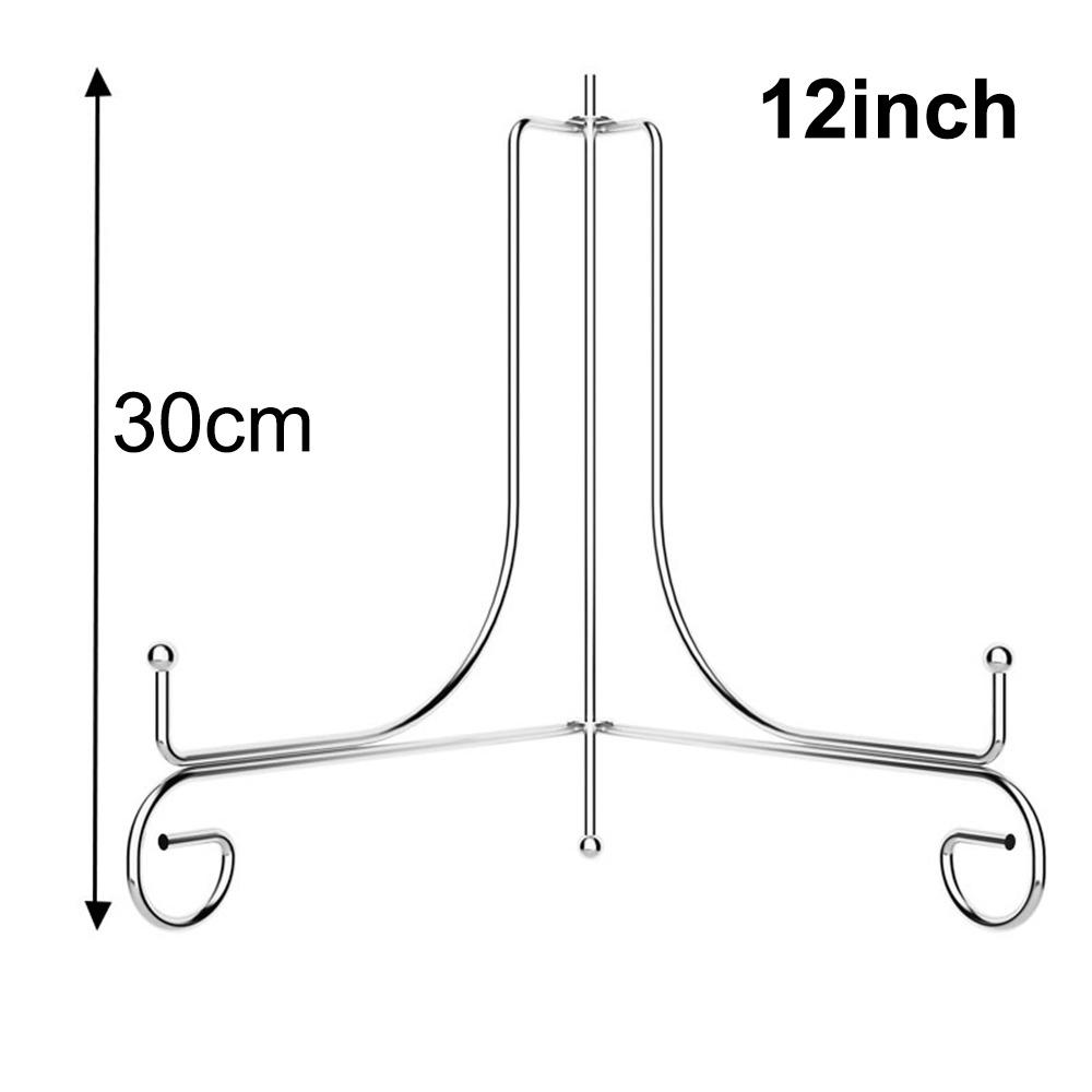 4 6 8 10 12 дюймов Подставки для тарелок Железная Подставка для фото Прочная Подставка для демонстрации Домашний Декор