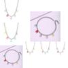 Fashionable Simple Heart Pendant Necklace Crafted From High Quality Alloy Material