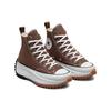 Converse Run Star Hike Платформа High Squirrel Friend Коричневые кроссовки унисекс Черно-белые A03061C