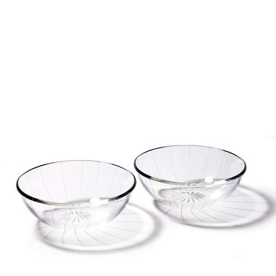 Официальные прямые продажи от Taiburo Edo Kiriko Пара маленьких чаш с хризантемой в подарок Сделано в Японии Студия (чистый) TB0098-16s, В коробке,