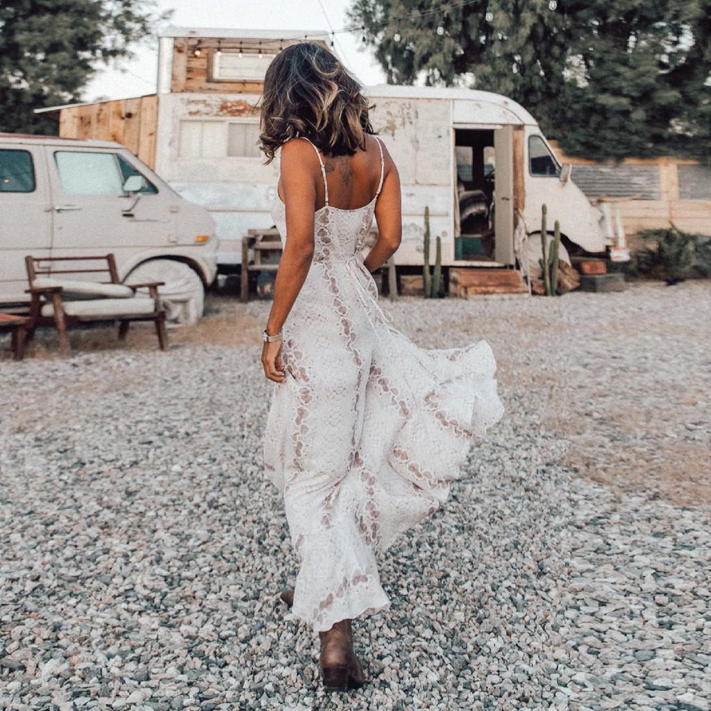 Женское пляжное длинное платье без рукавов в стиле бохо со змеиным принтом и V-образным вырезом