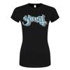 Ghost Womens/Ladies Keyline Logo Skinny T-Shirt