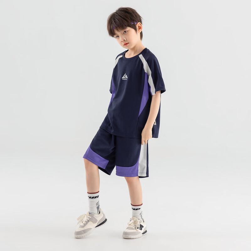Duoduojia Boys' Summer Sports T-shirt & Shorts Set