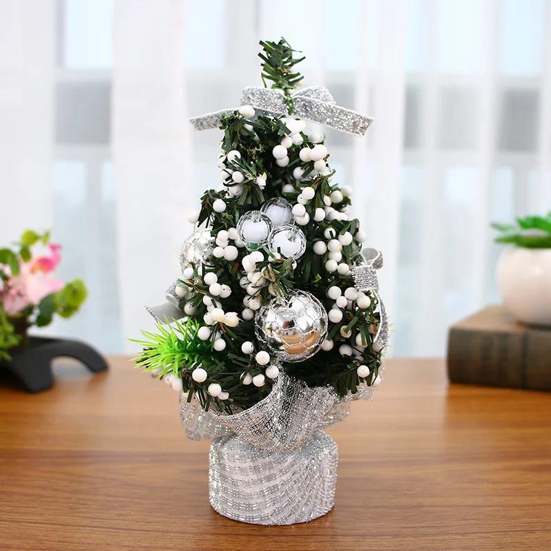 Christmas Tree 20CM Mini Set Tree Tabletop Decoration for Children Gift Tree Trumpet Decoration Wholesale