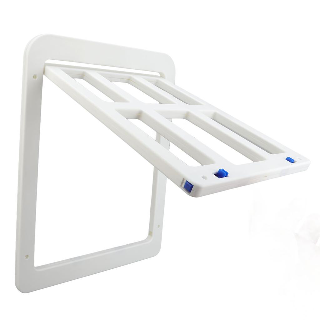 Дверца для собак из утолщенного ABS-пластика, отпугивающая комаров, с двойным магнитом, запираемая на замок, сетка для домашних животных с винтами