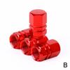 Tire Valve Stem Caps Decorative Tires Accessories Aluminum Alloy Nipple Wheel Caps For Cars Motorcycles Bicycle Cover Dustproof