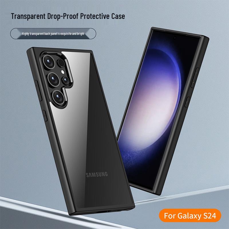 Прозрачный противоударный защитный чехол для Samsung S24, S24 Pro и S24 Ultra - Новый стиль