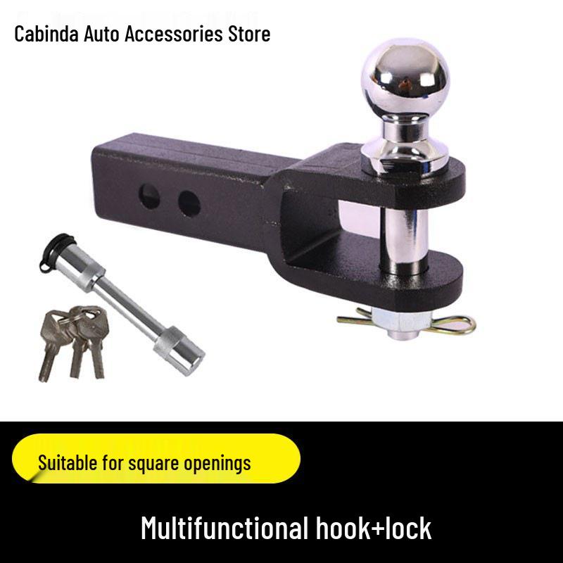 Совместимо с буксировочными крюками для Ford Bronco RV, буксировочными крюками «Голова тигра с квадратной пастью» и фаркопами.