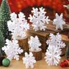 3D Wooden Snowflake Ornament for Tiered Tray & Party Centerpiece