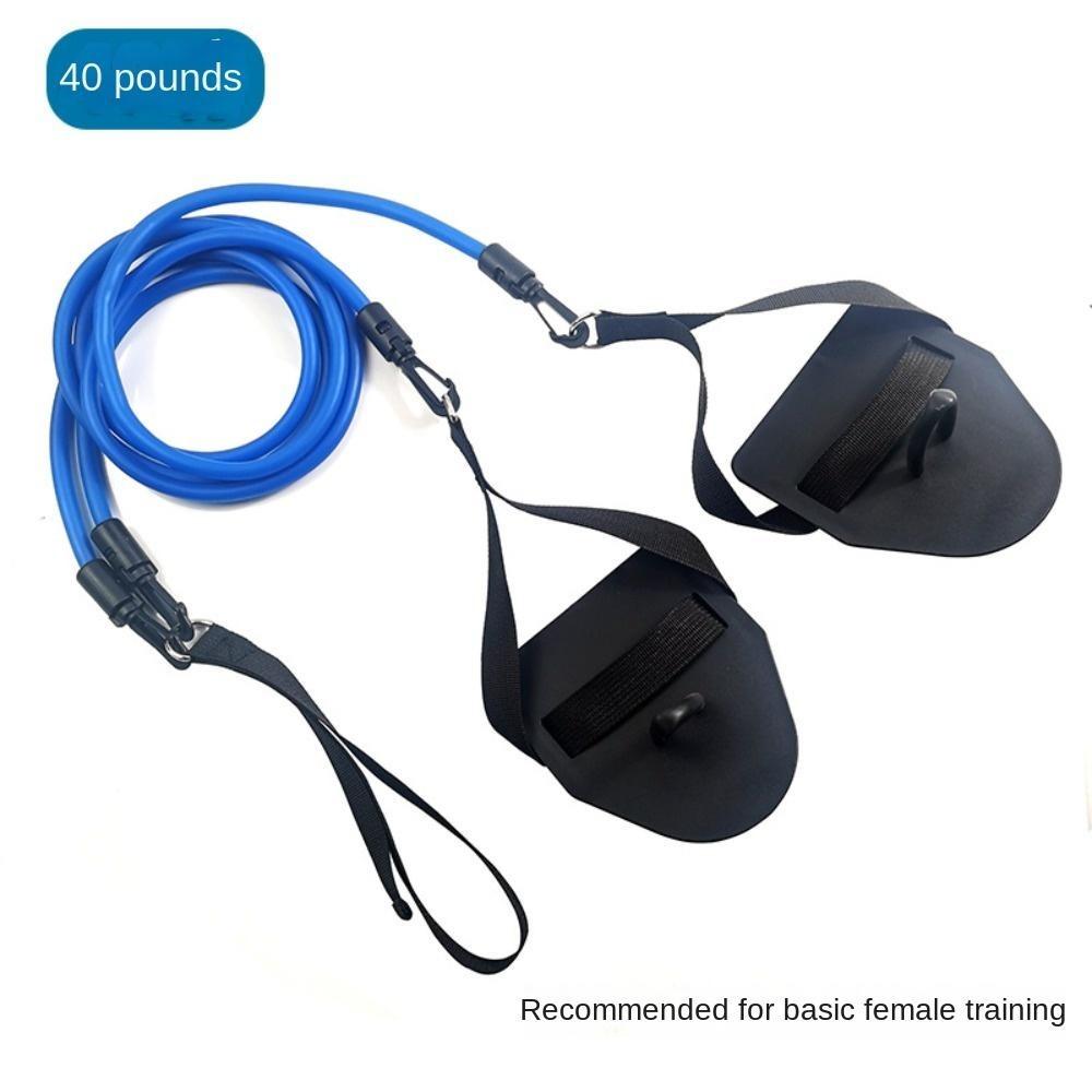 Сетчатая веревка сопротивления Эспандеры Тренажер для рук для плавания Тренировочное силовое оборудование для наземного плавания