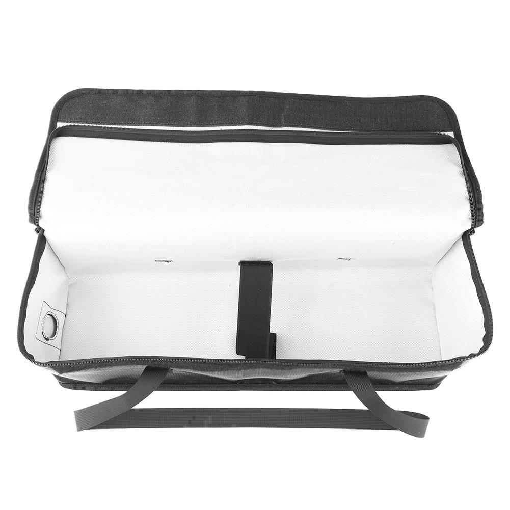 Сумка для аккумулятора электровелосипеда Огнеупорная сумка для аккумулятора Взрывозащищенная сумка для безопасного хранения аккумулятора Водонепроницаемая сумка для транспортировки аккумулятора для хранения и транспортировки