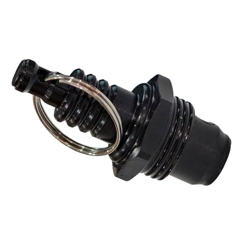 Industrial Strength Detachable Rotating Keychain with Quick Release Mechanism For Motorcycle Accessories Aluminum Alloy