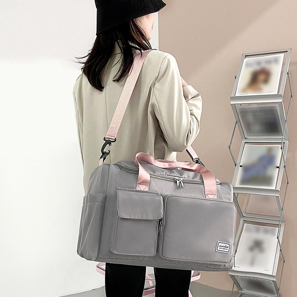 Спортивная спортивная сумка, дорожная сумка с отделением для обуви, дорожная сумка Weekender для женщин