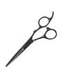 DEEDS GTZ Black Titanium Scissors and 630CT Thinning Scissors Approximately Thinning with Dedicated Case Set Professional Scissors for Hairdressers