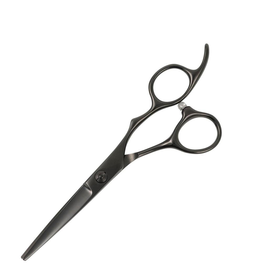 DEEDS GTZ Black Titanium Scissors and 630CT Thinning Scissors Approximately Thinning with Dedicated Case Set Professional Scissors for Hairdressers