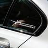 Calcomanías creativas de ventana automóvil, emblemas decorativos BMW F30 F10 E90 F20 E46 E60 X3 X4 X5 X6, accesorios tuning vini hkdf39