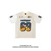 51 Hip-hop American vintage V-neck No. 69 Jersey Short sleeve Men and Women Summer Fashion Brand Mesh Breathable Sports Quick-Drying T-shirt