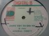12-дюймовая пластинка ADMIRAL TIBET - Don't Try To Dis Me VPRD891 Digital-B 1991 US Регги, Ска и Даб Б/У
