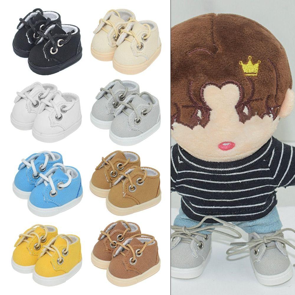 Casual Accessories 1/6 Bjd Doll Shoes Low Bond Leather Shoes 30cm Articulated Doll 15cm Cotton Doll