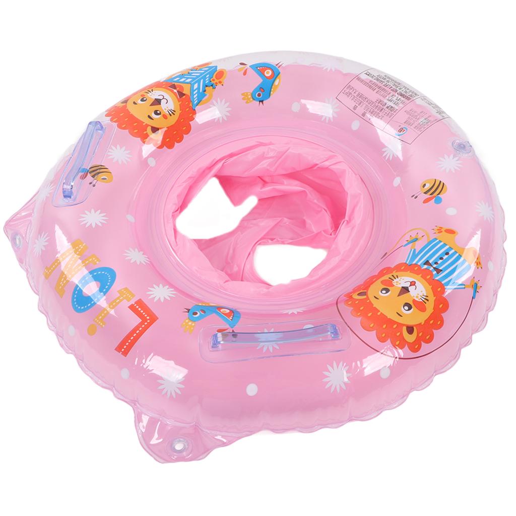 Детский плавательный круг, водонепроницаемый, с двойной ручкой, удобный для захвата, детское сиденье для купания, поплавок для купания в ванне