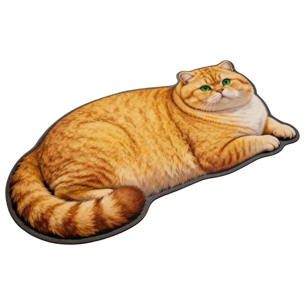 Super Absorbent Cute Cat Diatom Floor Mat Bedroom Door Small Rug Living Room Tea Table Bedside