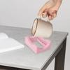 Silicone Cup Holder For Tumblers With Built In Slot Small Tumbler Stand Household Cup Cradle Non Slip Stable Desk Organizer