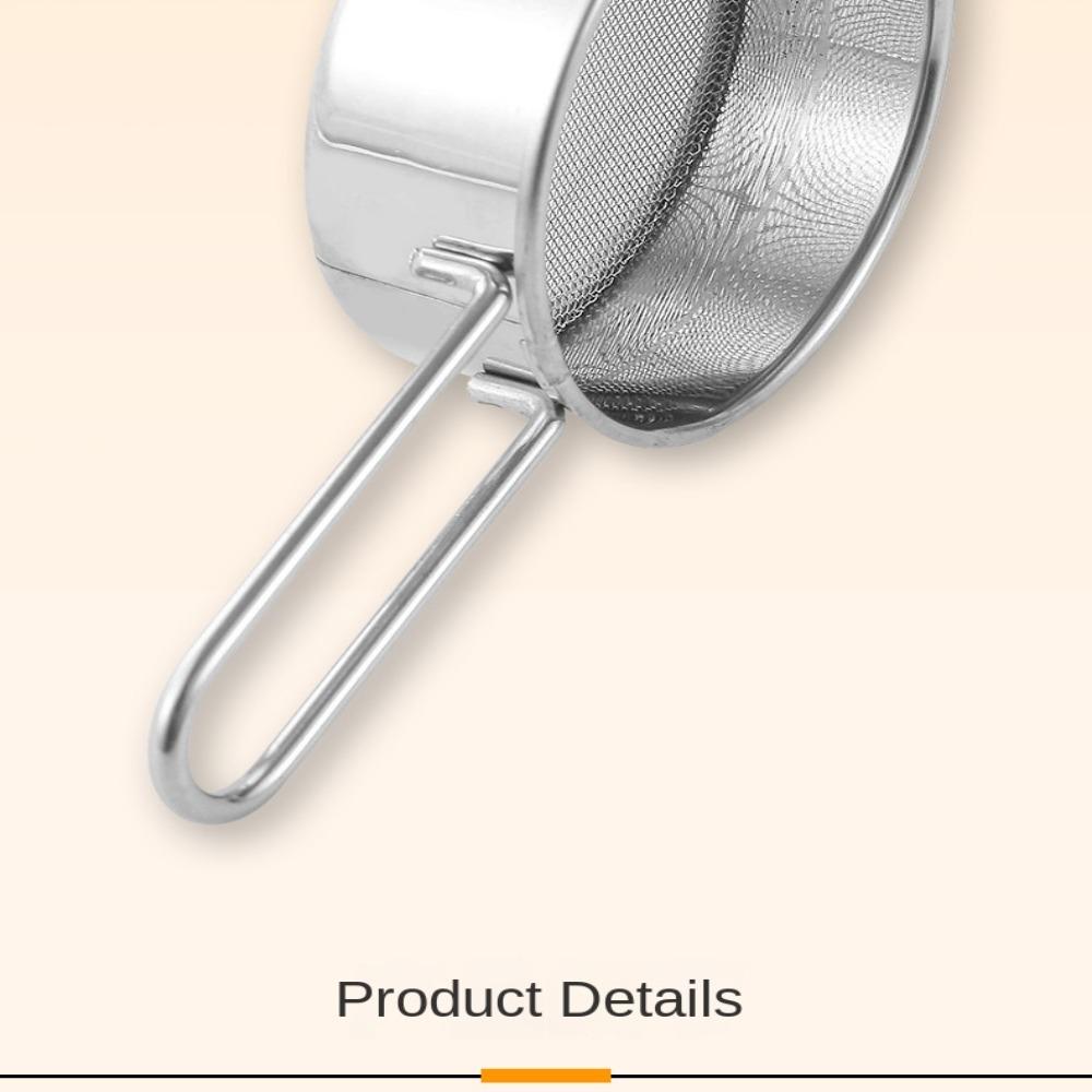 with Handle Flour Sifter Diameter 2.5 Inch Flour Sieve New Flour Strainer Kitchen Baking Tool