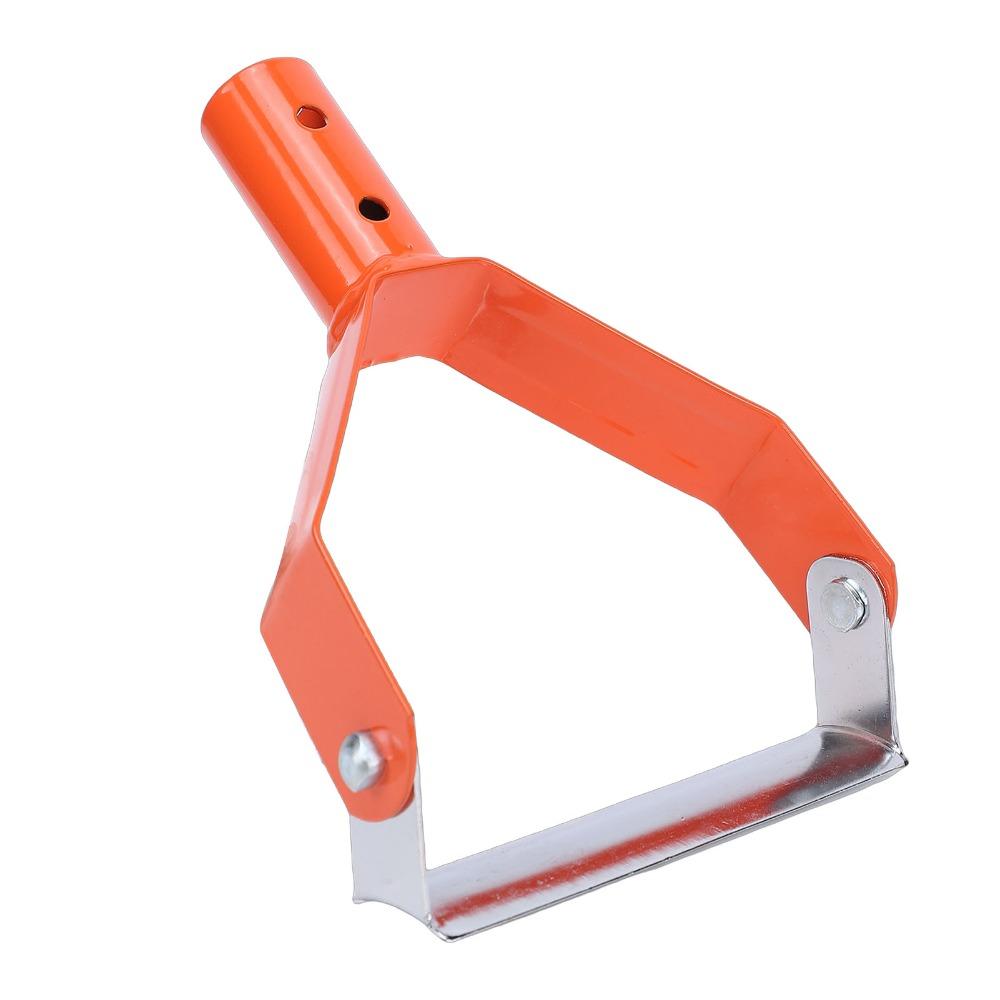 Orange Garden Hoe Carbon Steel Loop Hoe Efficient Hoe Replacement Head Gardening