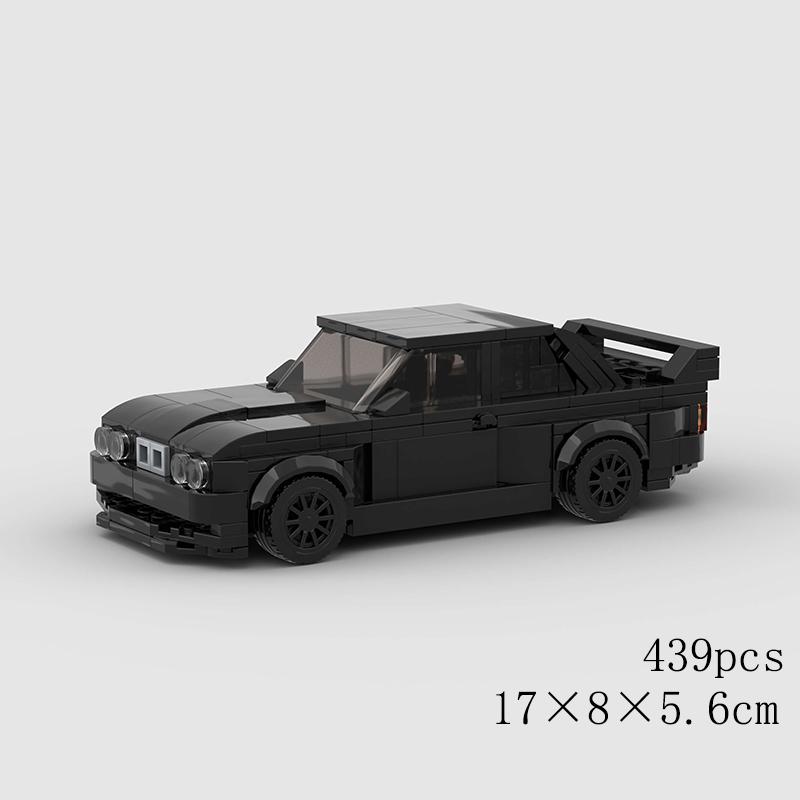 MOC Speed ​​Car Miata MX-5 NA M3 Super Race Sport Vehicle Model Building Block Technical Racing Brick Toy Christmas Gift City