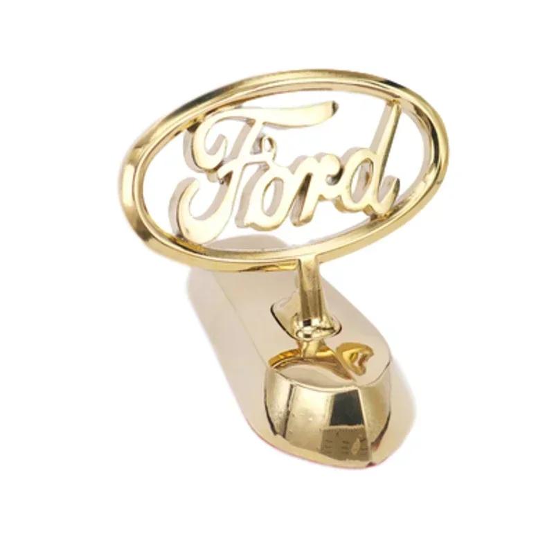 QJFO7 Car Hood Emblem Sticker Front Badge for Ford Mustang Shelby Focus 2 Ranger Mustang Kuga Mondeo Explorer Ecosport Galaxy Transit ycbs9