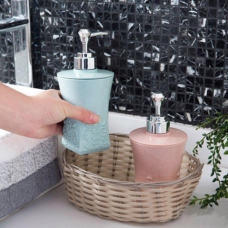 Dispenser Bottle Smooth Liquid Discharge Electroplated Nozzle Home Bathroom