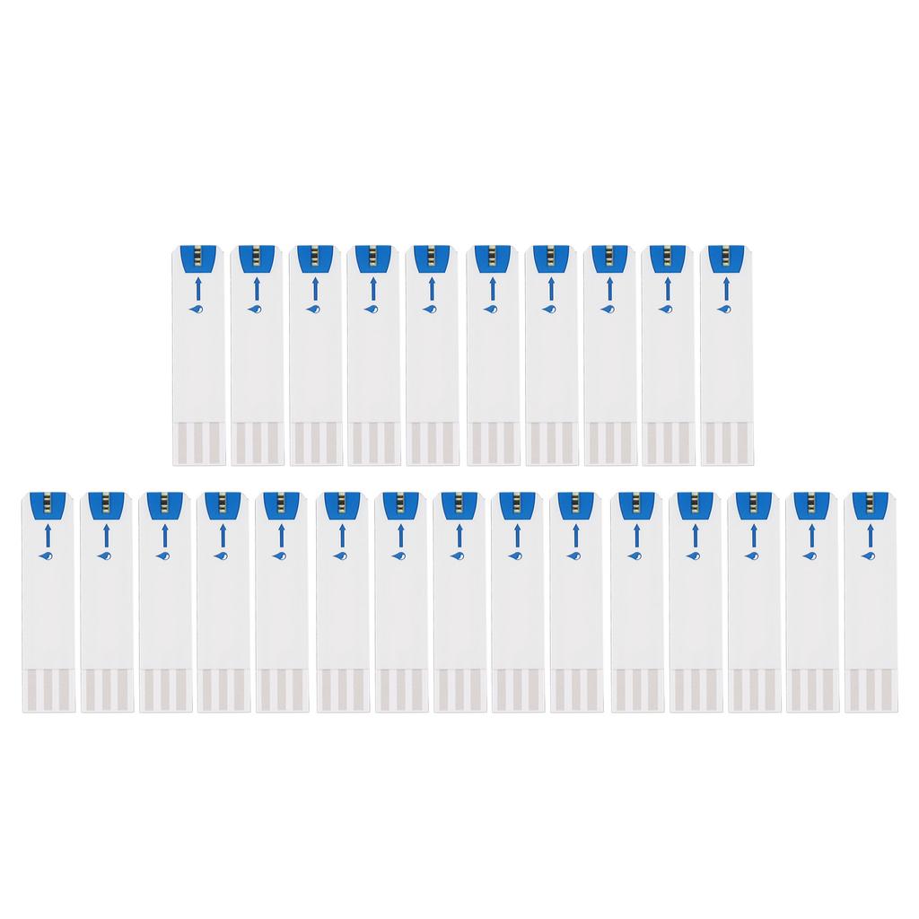 25pcs Blood Glucose Test Strips Home Use Accurate Diabetic Test Strips for Blood Sugar Monitor Self