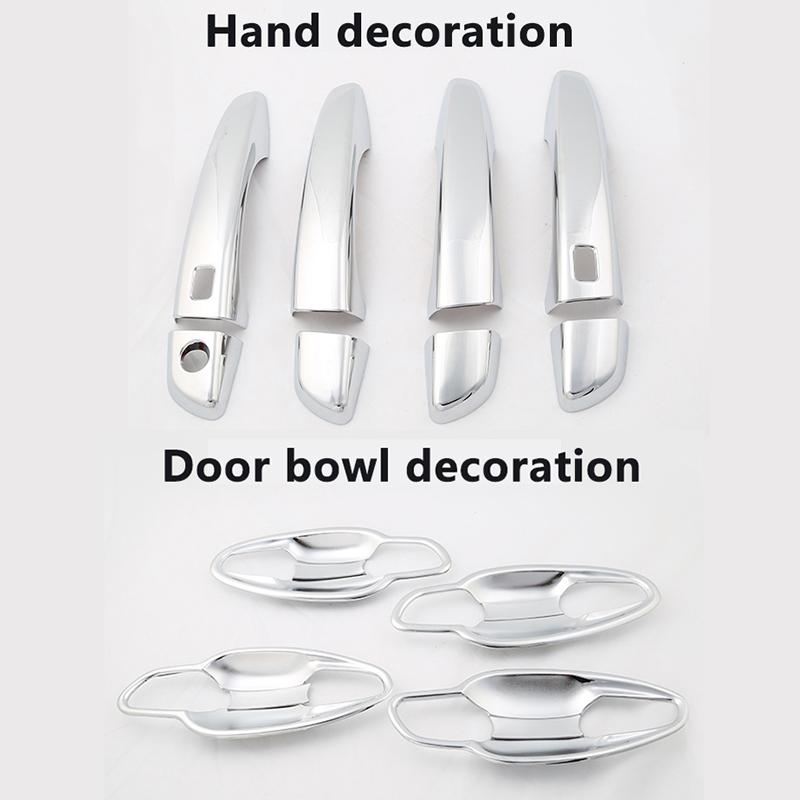 Для Peugeot 3008 GT 2016 2017 2018 2019 2020 2021 2022 2023 3008GT MK2 гибридный автомобиль дверная ручка дверная чаша отделка крышка аксессуары