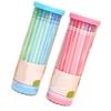 50 Pcs Writing Pencil Set HB Pencil Ergonomic Handle Safe Sketching Drawing Pencil Set for Beginners