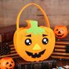 Or Treat Ornament Tote Bag For Kids Halloween Bag Storage Bucket Halloween Candy Bag Gift Basket