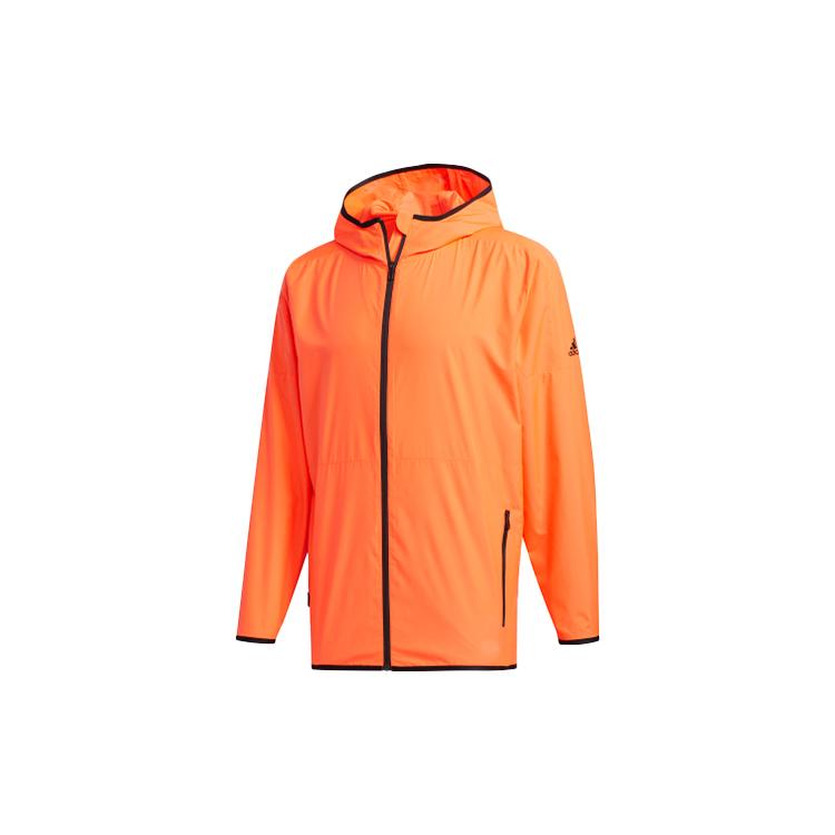 adidas Куртки Мужские Флуоресцентно-красные С капюшоном Умеренные Другие FM5348